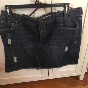 Old Navy Denim Skirt - 1X never worn